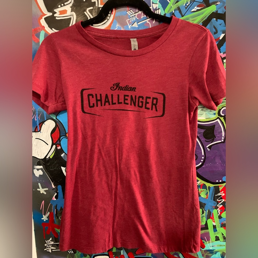 Indian challenger motorcycle shirt